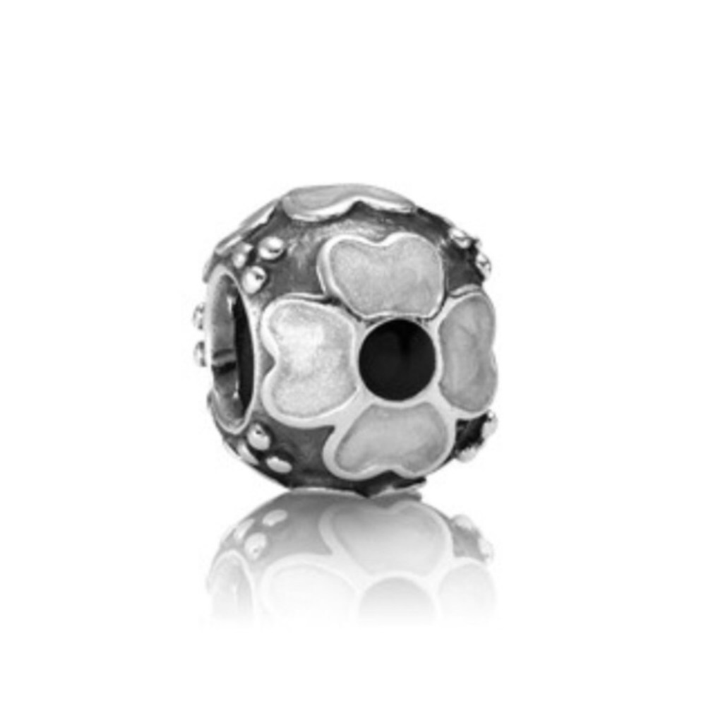 Pandora Sterling Silver White Daisy Charm